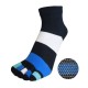 JOGA nízké ABS prstové ponožky ToeToe - 3 pack modrá